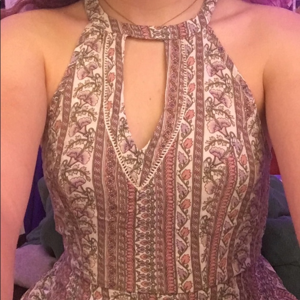 American Eagle Patterned Romper - image 2